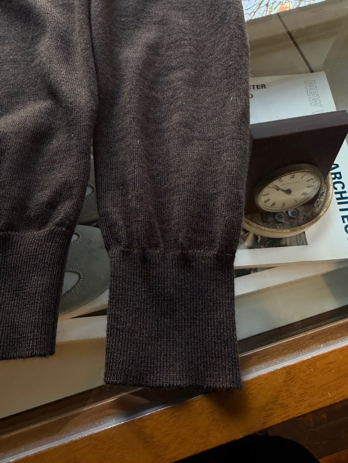 수트서플라이 메리노울 터틀넥 니트 슬림100 상품이미지9