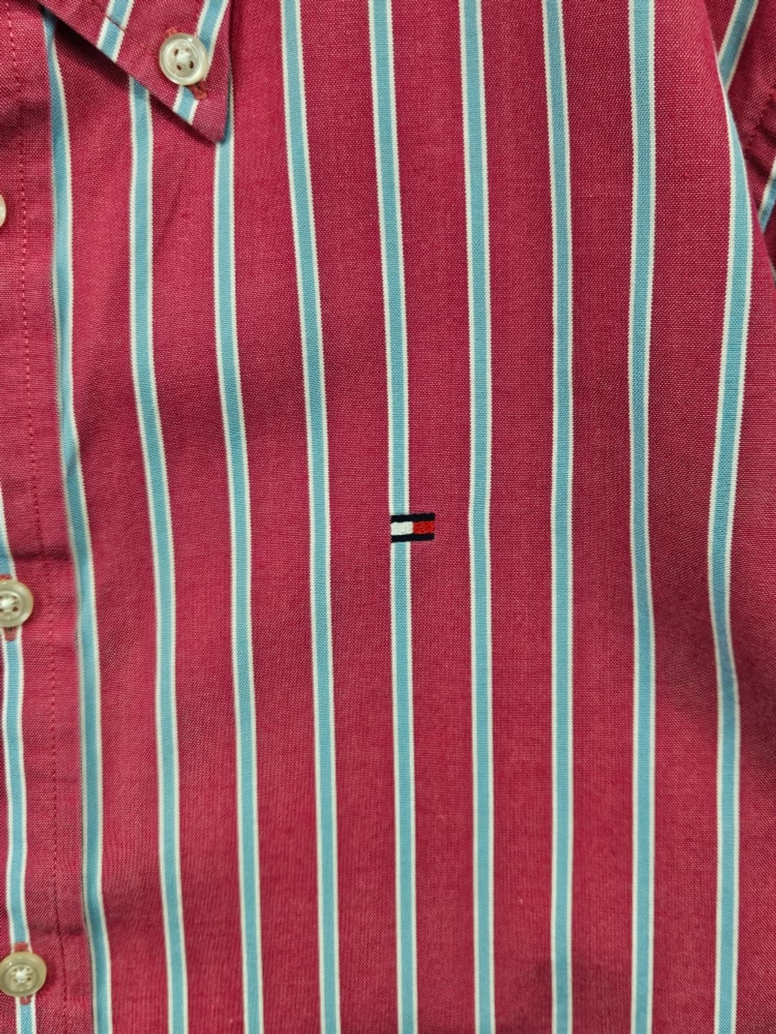 타미힐피거 크롭 커스텀 스트라이프 셔츠 ( M추정 ) / 11663 상품이미지7