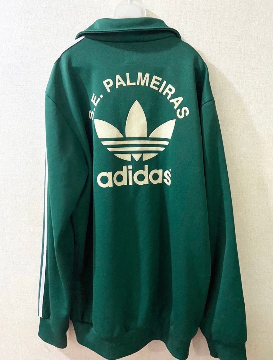 아디다스 팔메이라스 져지 110 축구 트랙탑 초록 흰초 트레이닝 집업  상품이미지2