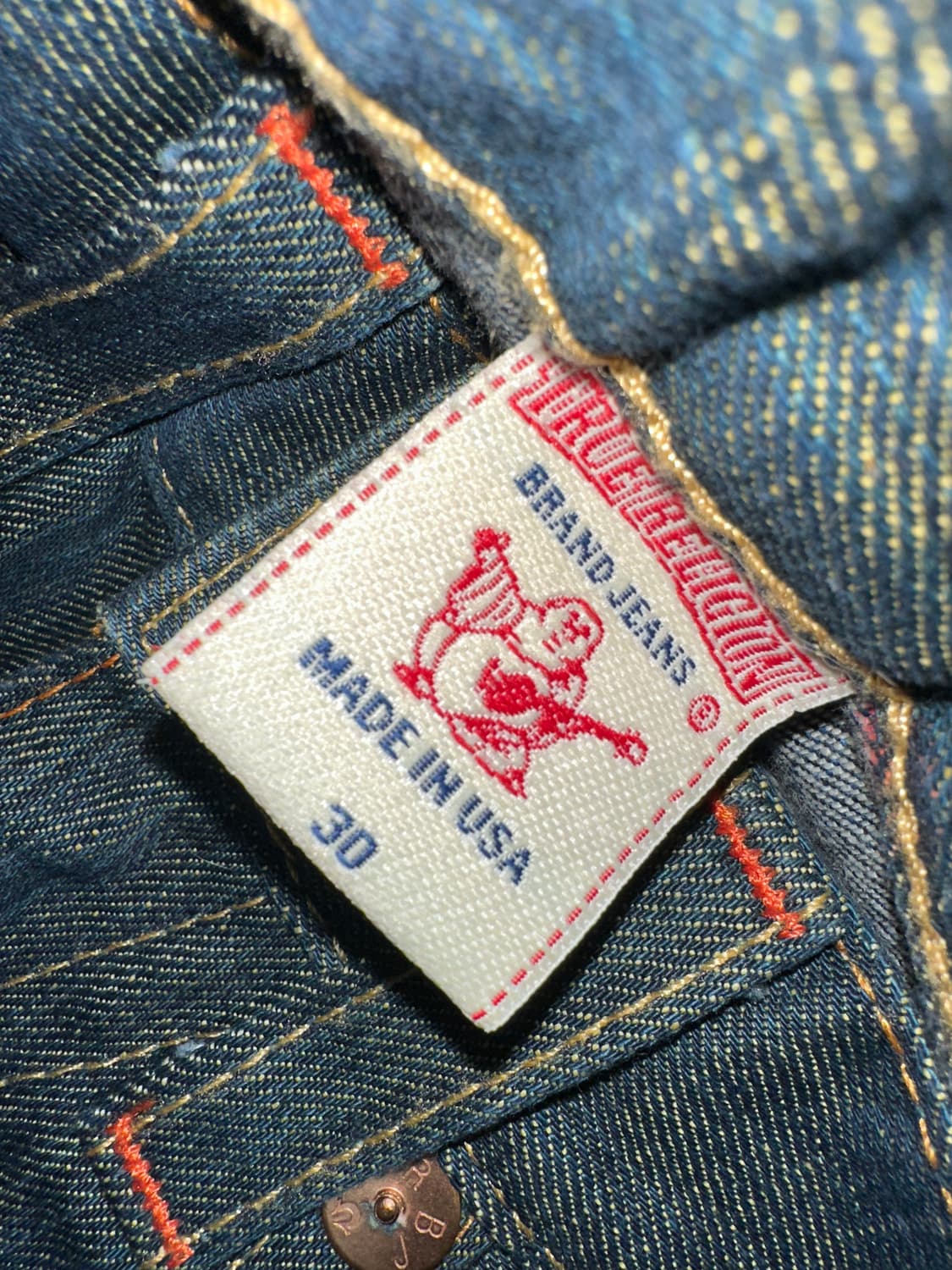 트루릴리전 Joey 부츠컷 청바지 30사이즈 상품이미지8