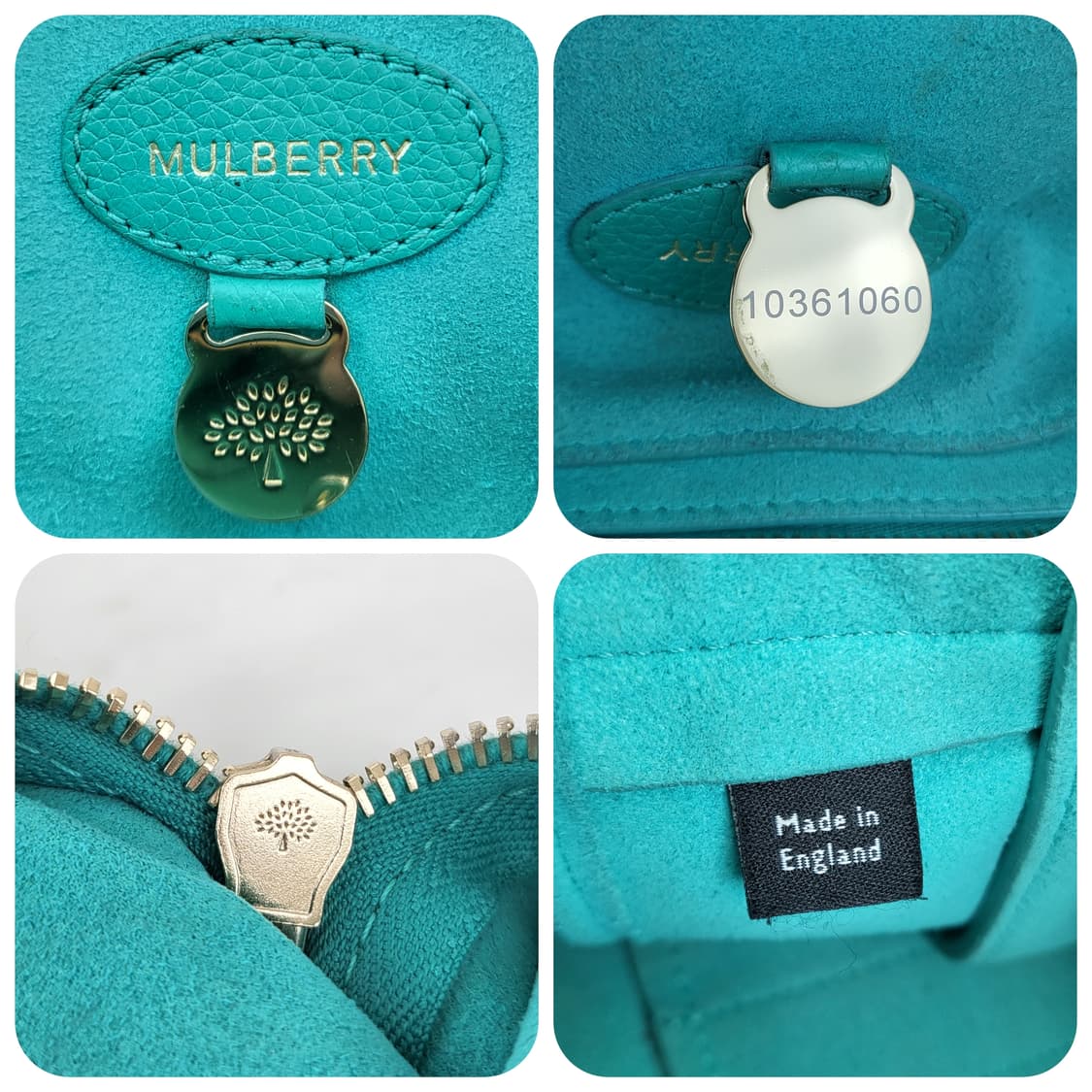 정품 멀버리 베이스워터 클래식 비비드그린 상품이미지9