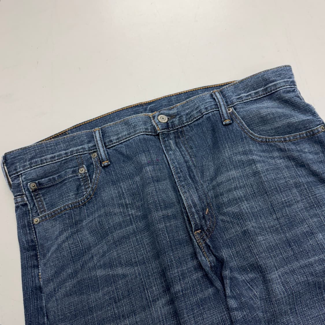 리바이스 569 새깅 워싱 스케이터 와이드 데님팬츠 상품이미지4