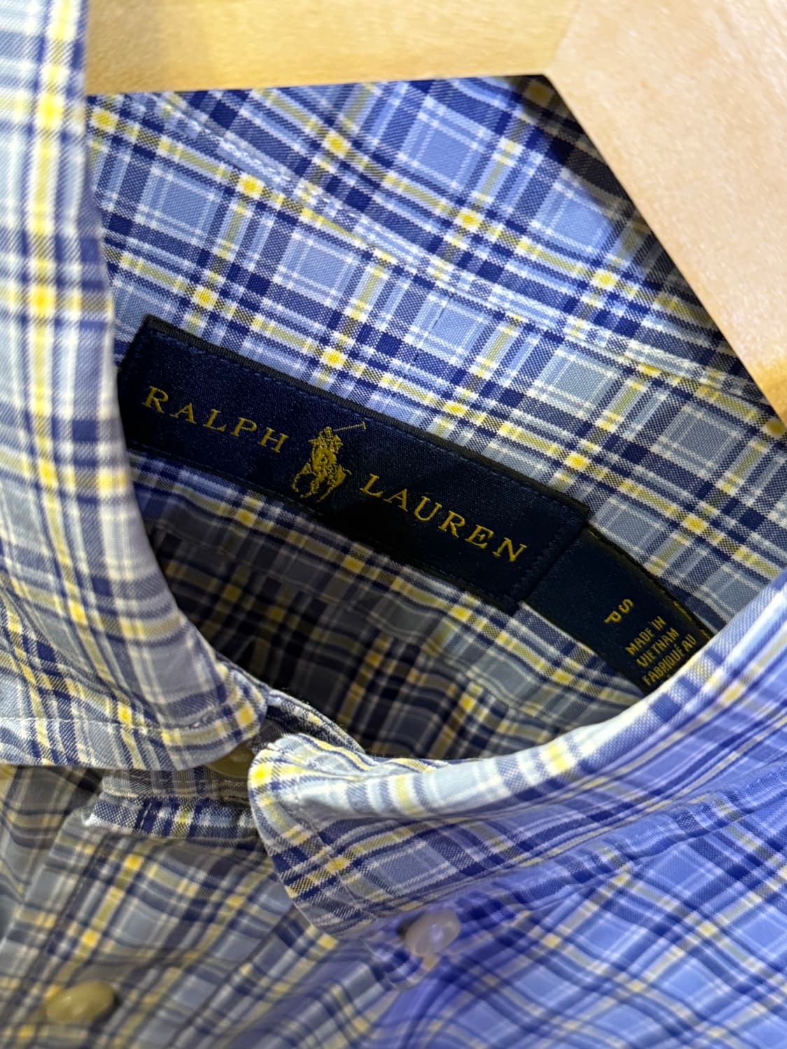 폴로 랄프로렌 네이비포니 노파 체크셔츠 상품이미지2