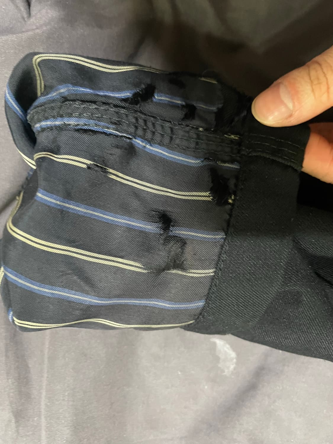 꼼데가르송 옴므 퍼커링 테일러드 자켓 상품이미지7