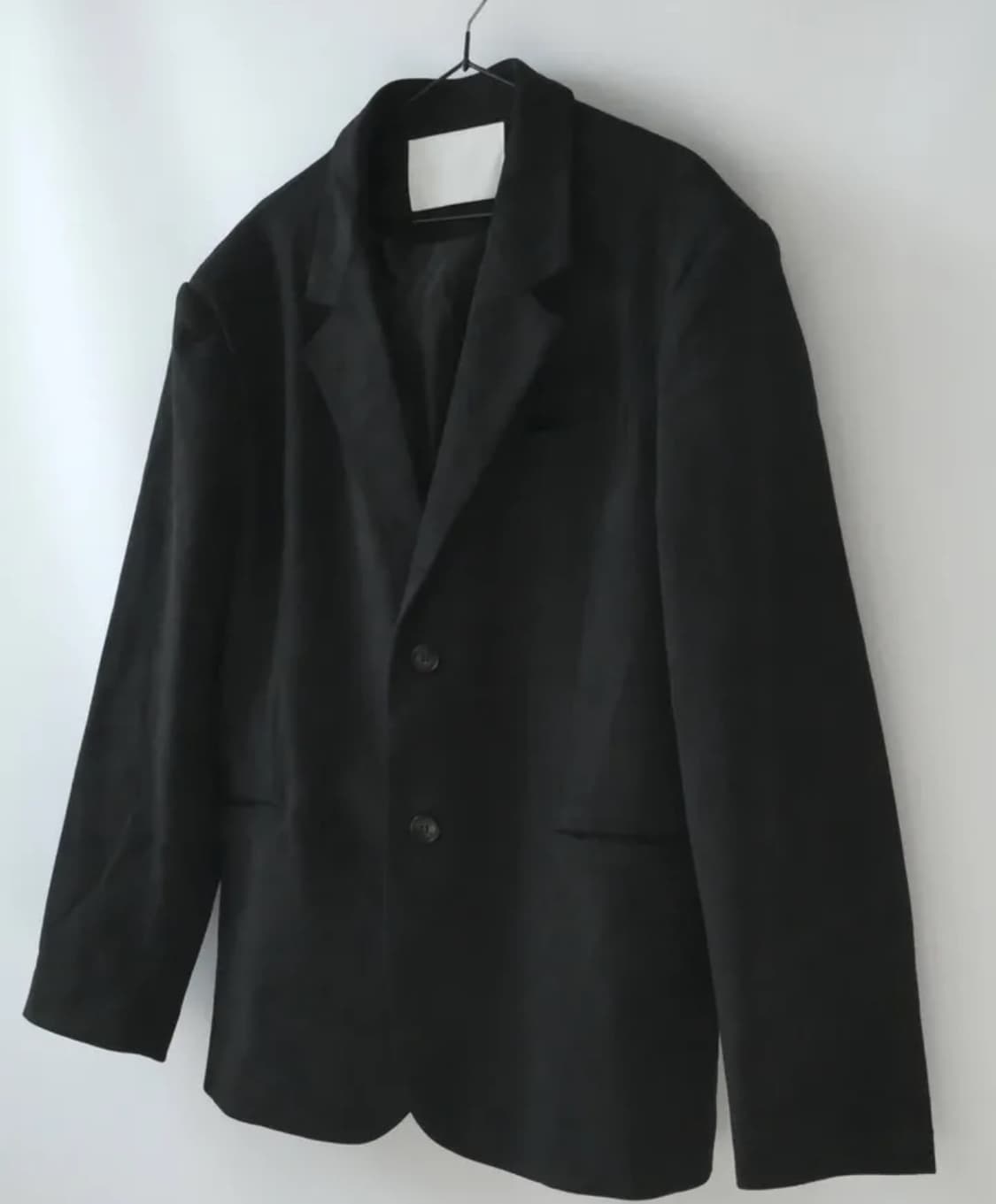 black over-fit suede jacket 상품이미지3
