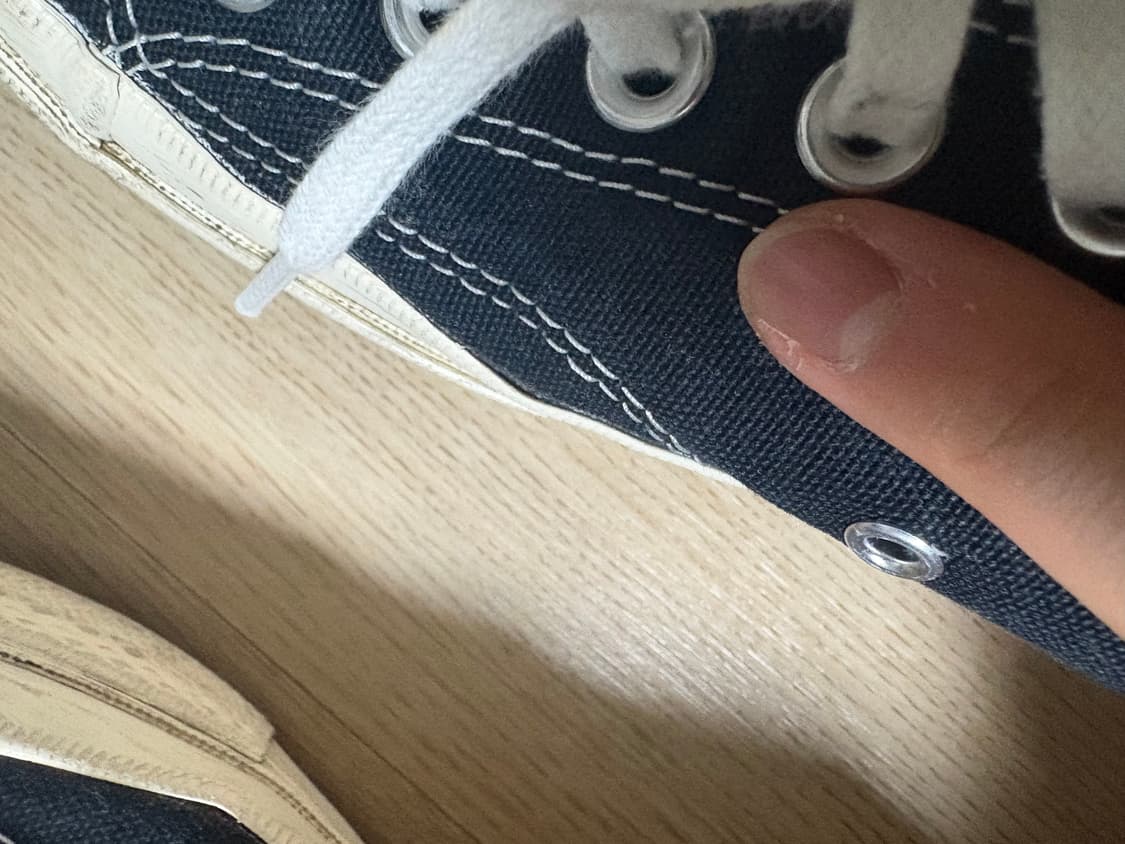 플레이 꼼데가르송 X 컨버스 척70 로우 상품이미지6