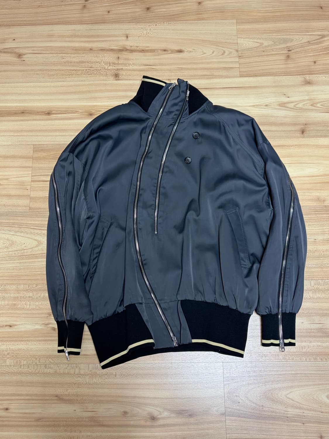 [38]키코코스타디노브 소니아 봄버 자켓 그레이 상품이미지1