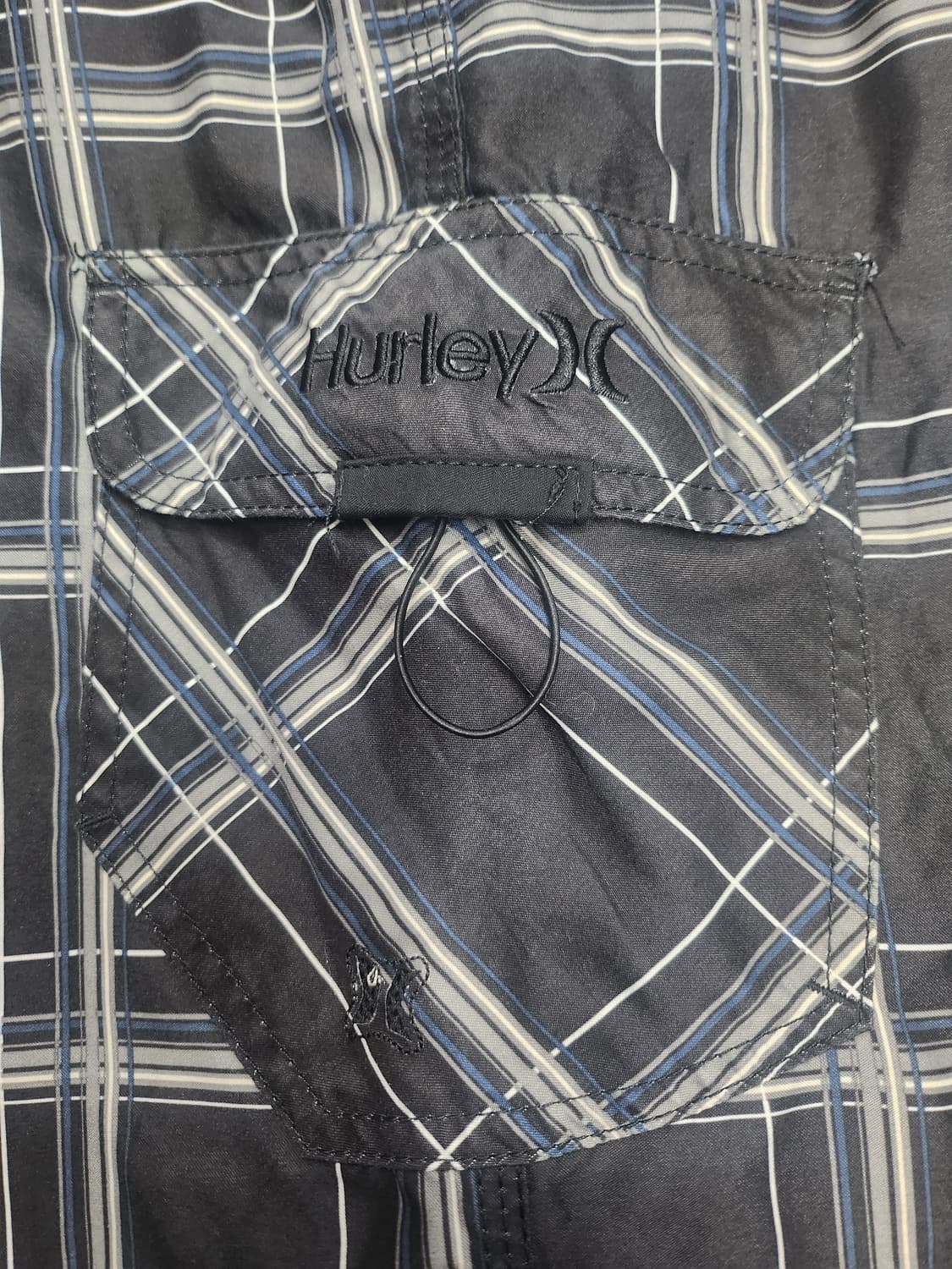 Hurley 헐리 푸에르토리코 체크 보드 숏팬츠 30 상품이미지4