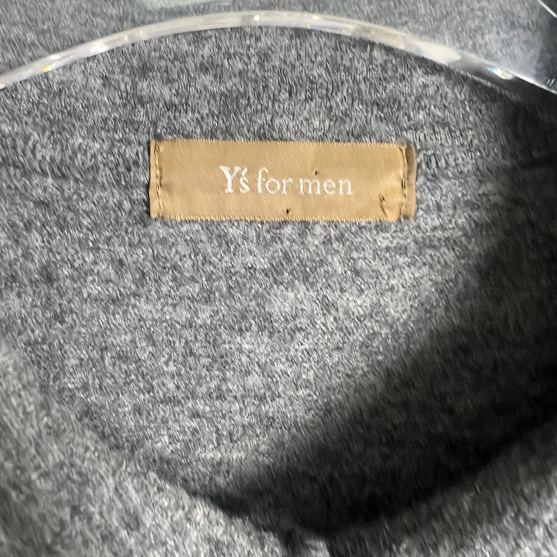 Y's for men 요지야마모토 그레이 카라 니트 스웨터  상품이미지3