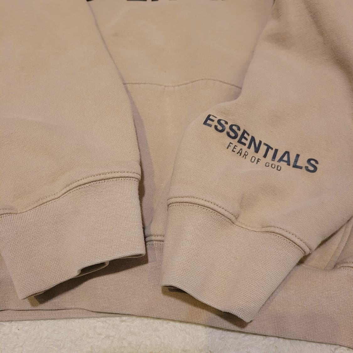 피어오브갓 에센셜 3D로고 후드 L 상품이미지4