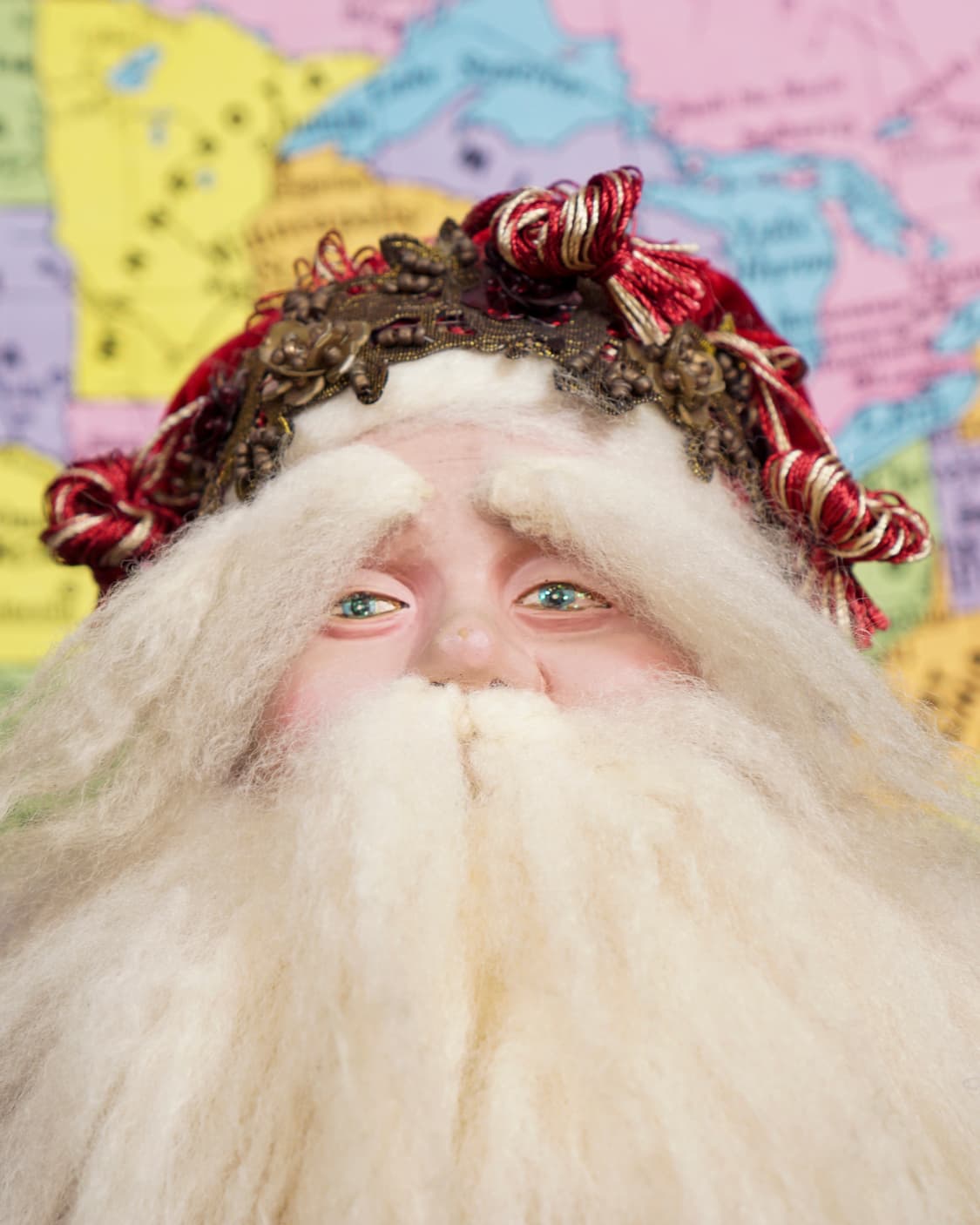 빈티지 소품 USA 마크 로버츠 250개 한정판 산타 피규어 상품이미지4