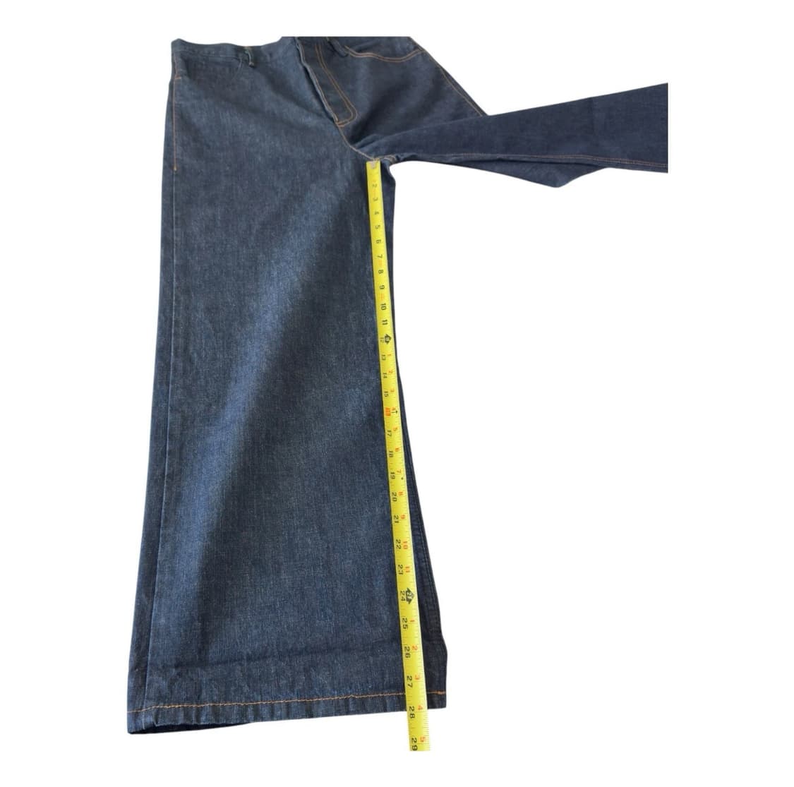 (M) 마리아노 magliano 언발란스 스티치 인디고 데님 진 팬츠 상품이미지7