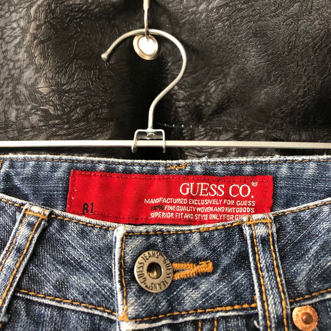 Vintage 💿 GUESS CO. Denim boo 상품이미지3