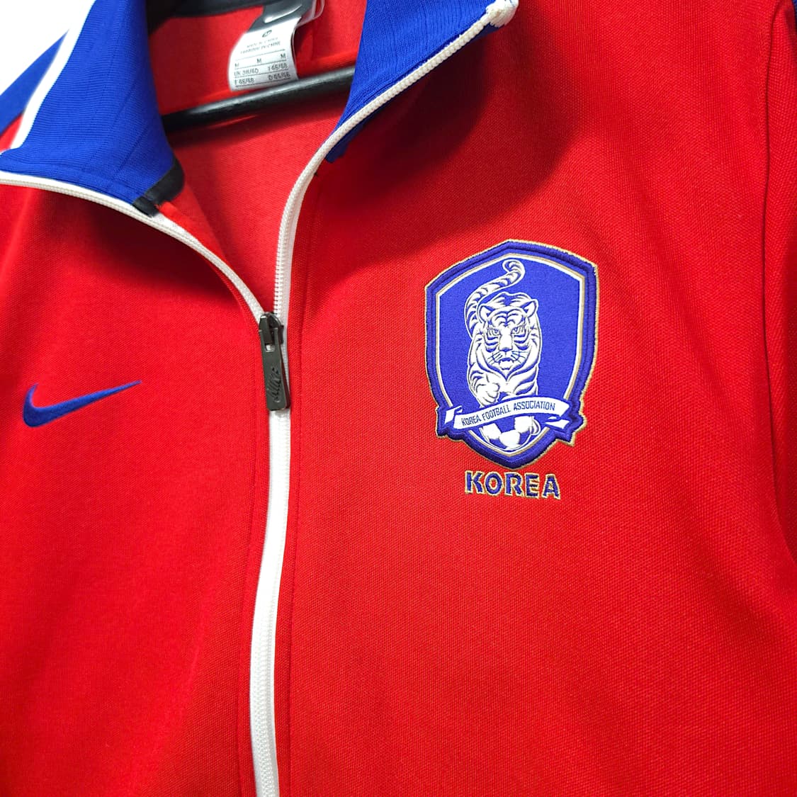 [M] 나이키 레드&블루라인 10-12 대한민국 국대 트랙탑 져지 상품이미지4