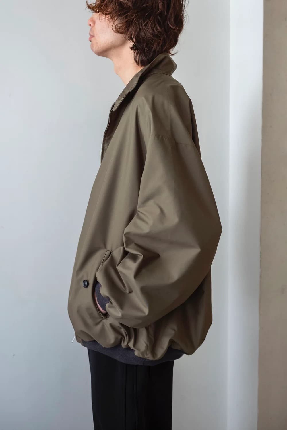 Cantate Harrington Jacket Navy 상품이미지6