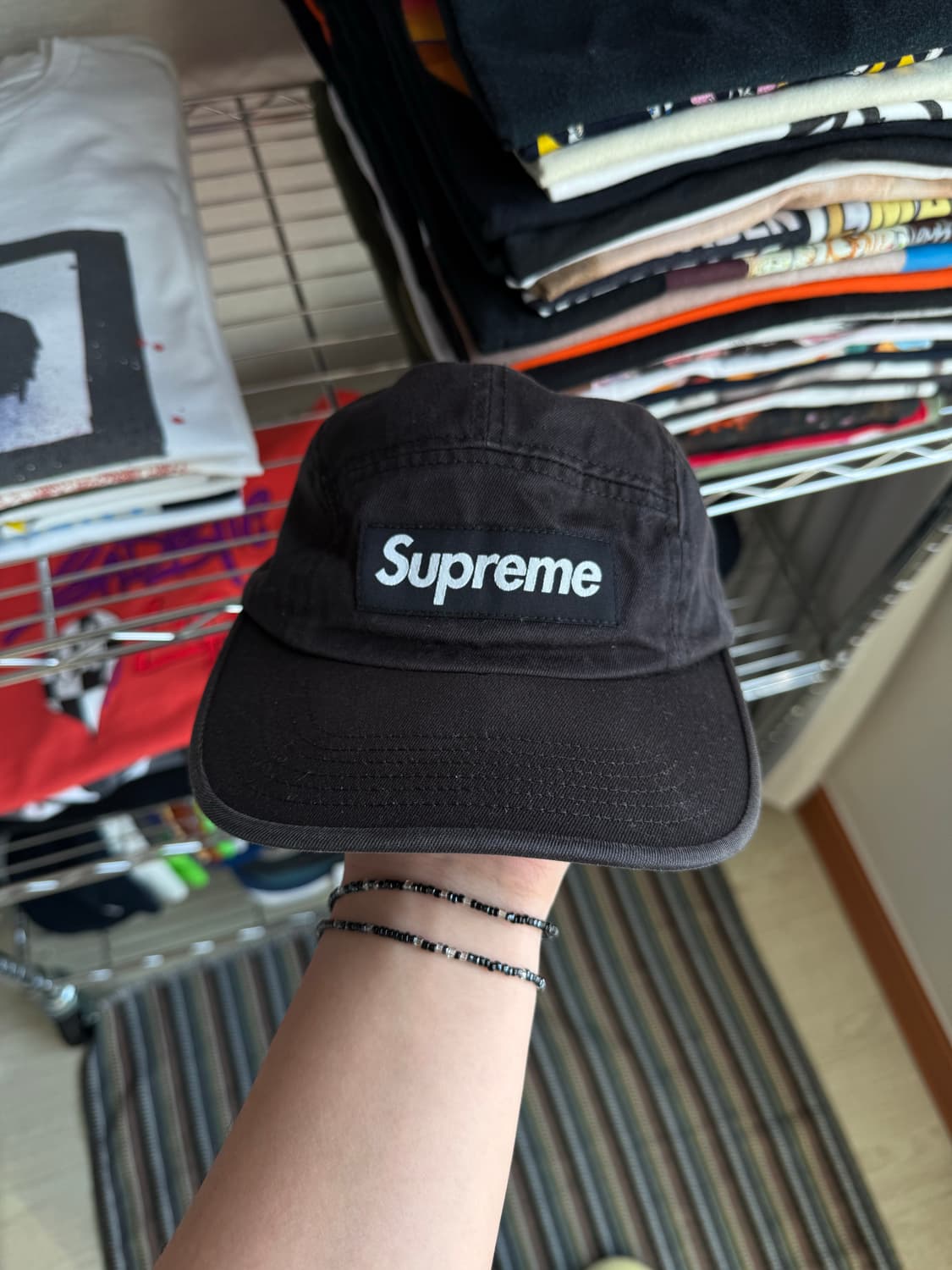 슈프림 워시드 치노 캠프캡 상품이미지1