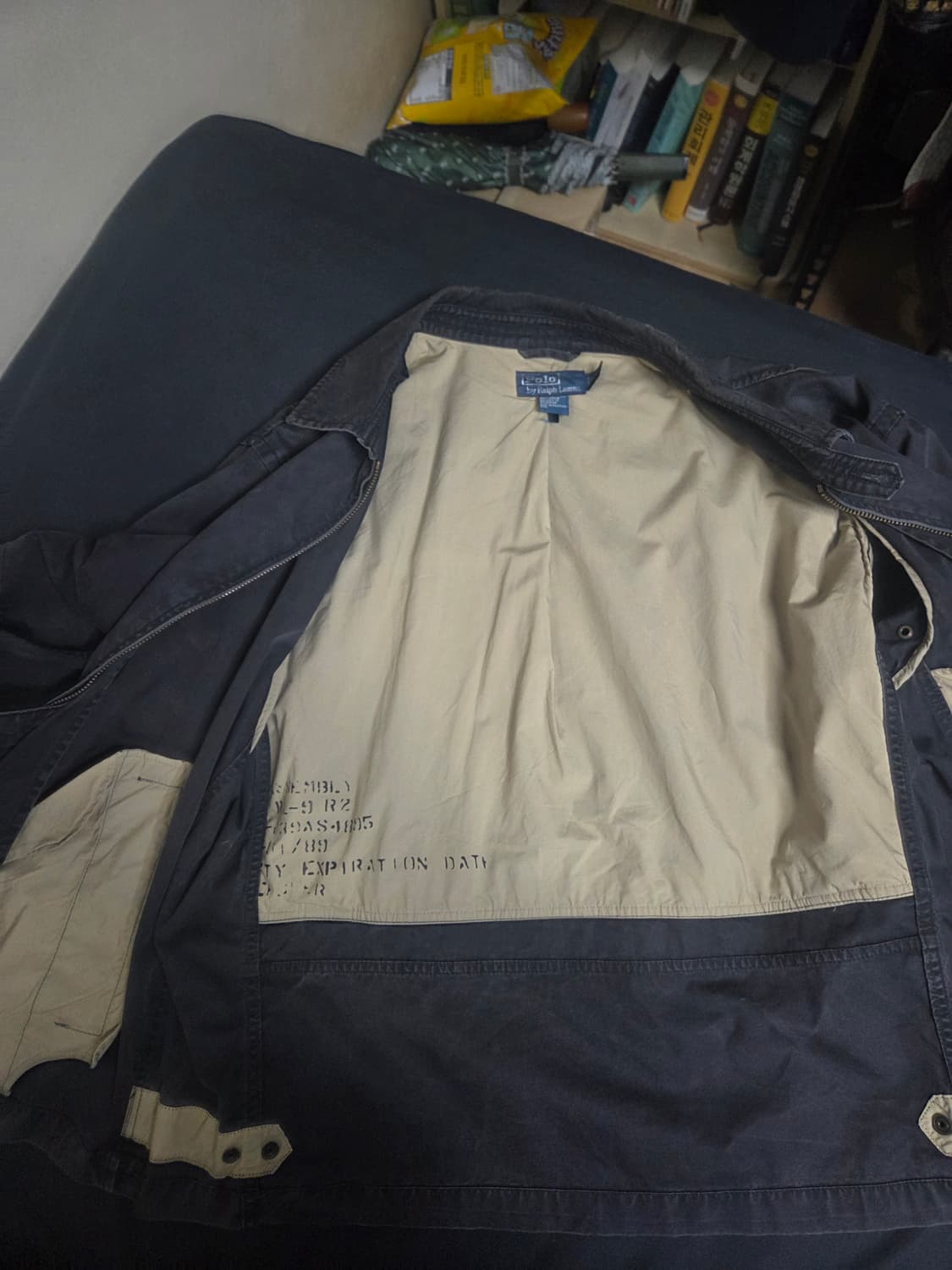 폴로 랄프로렌 빈티지워크자켓(105-110) 2xl 상품이미지5