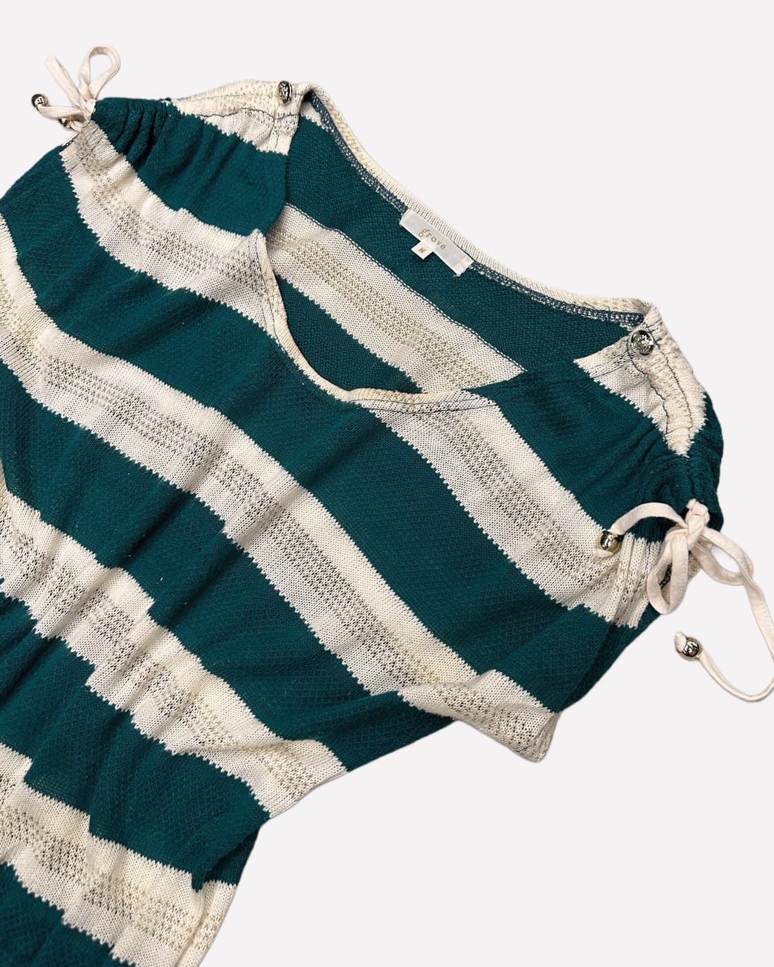 stripe shirring knit dress 상품이미지2