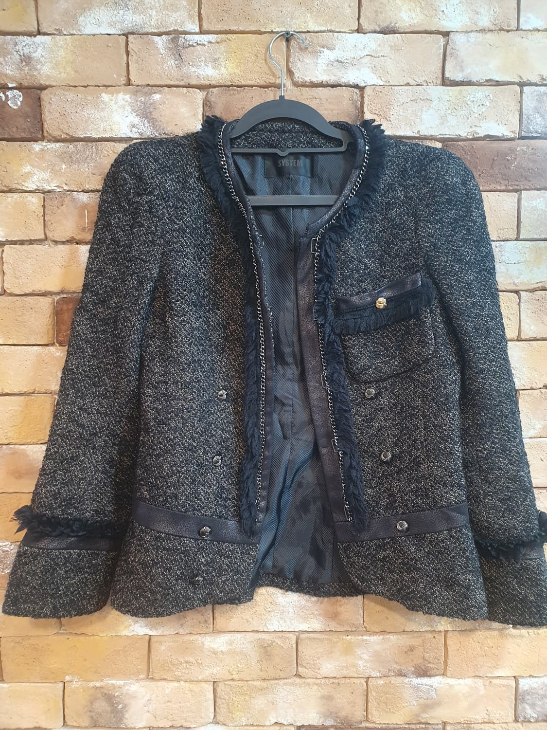 SYSTEM 트위드 자켓 상품이미지2