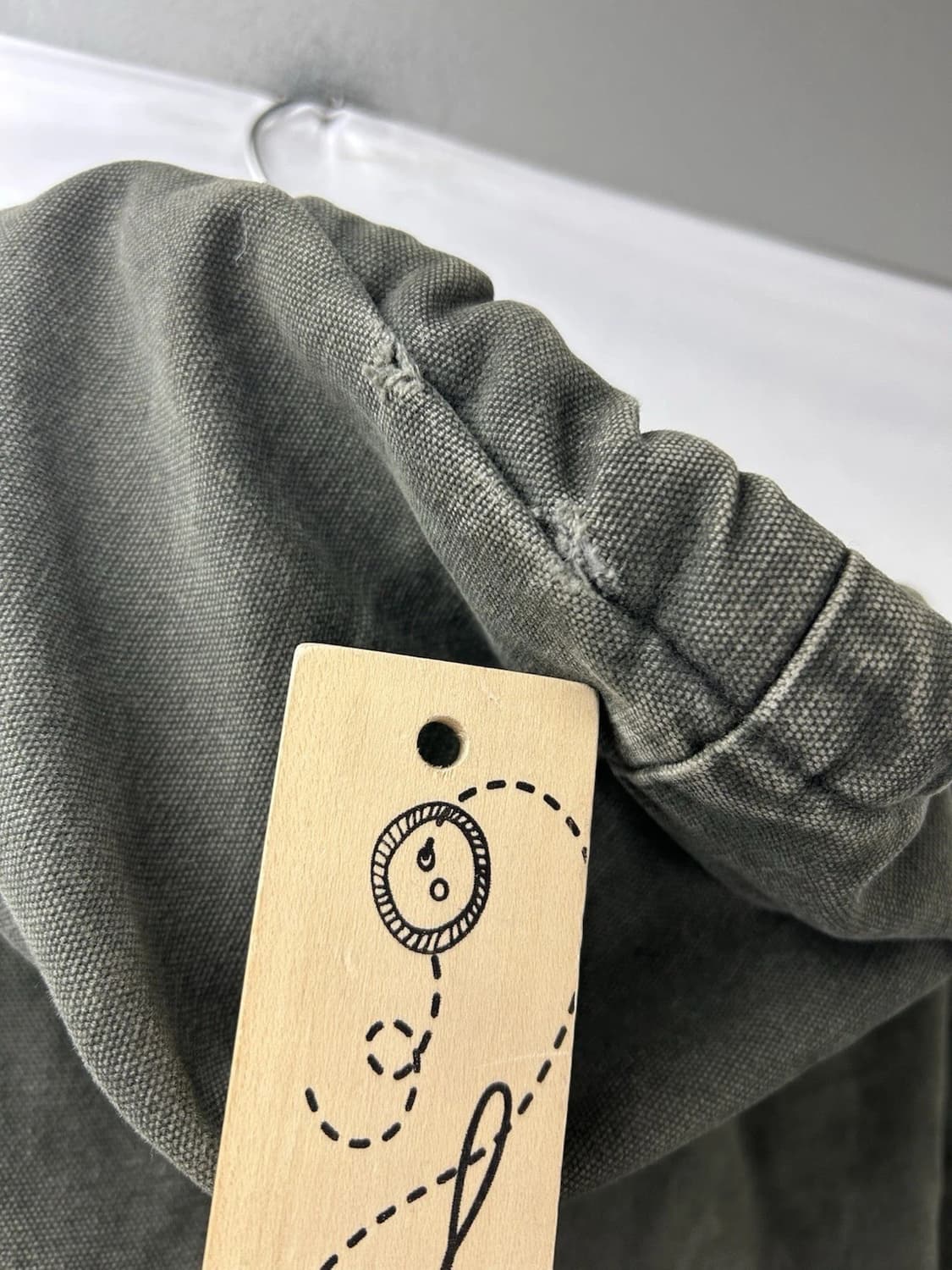 칼하트 J68 액티브 후드 자켓 모스 그린 상품이미지5