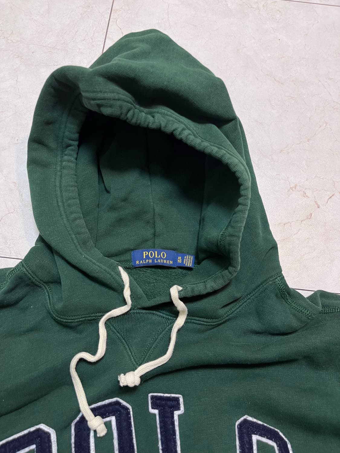 폴로 랄프로렌 신형 POLO 로고 후드 xl 상품이미지3