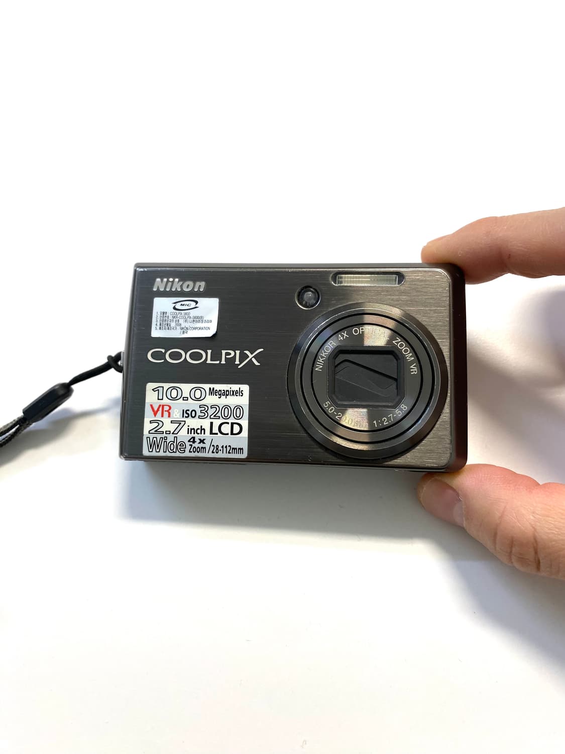 니콘 쿨픽스 S600 디지털 카메라 상품이미지1