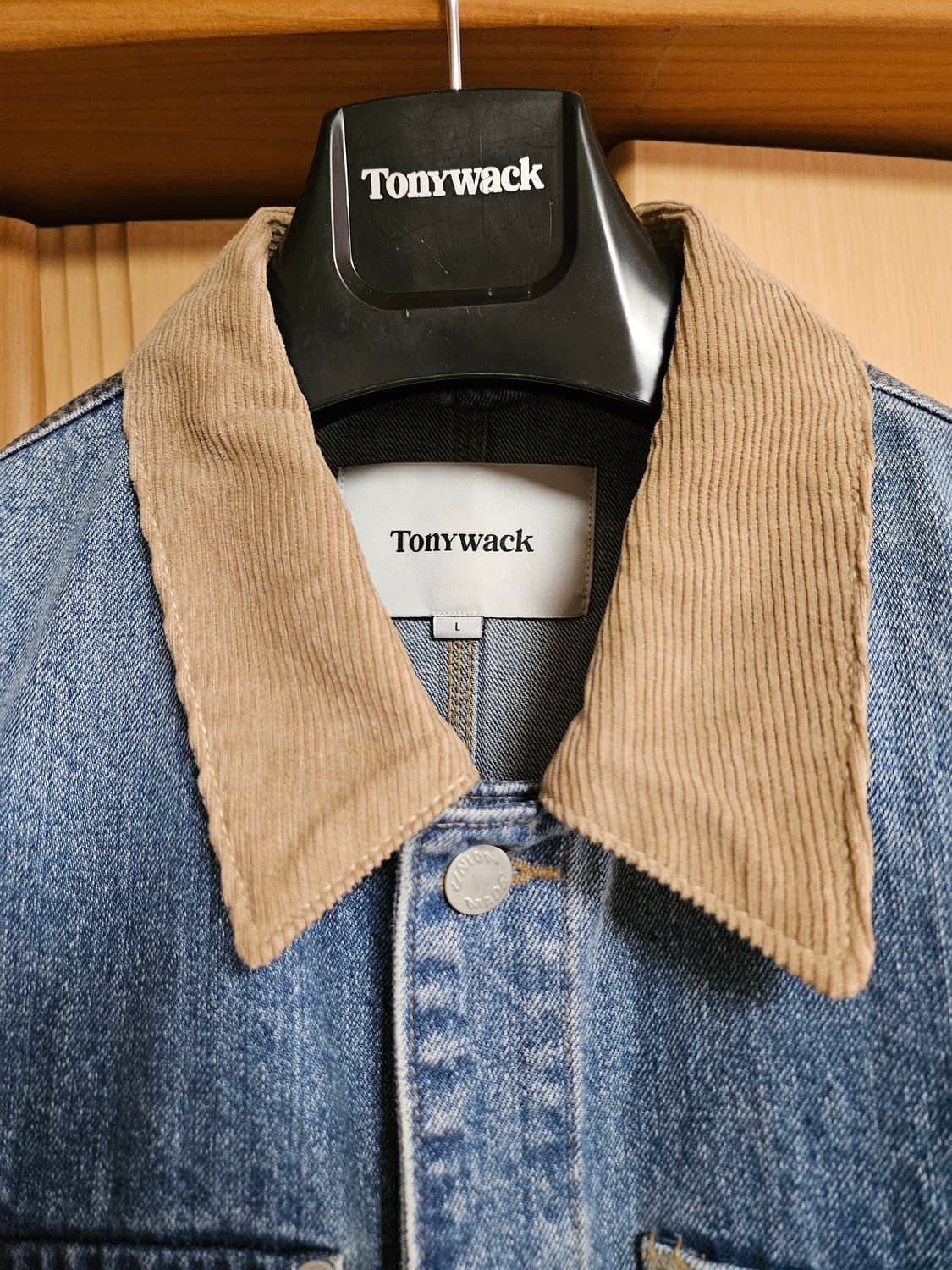 토니웩 덩가리 코듀로이 데님자켓 상품이미지5