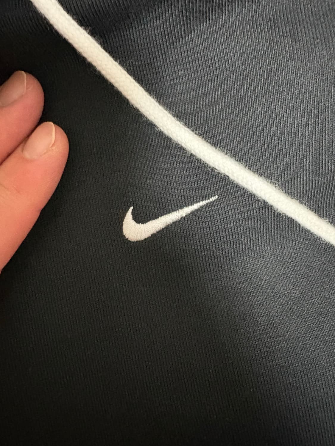 나이키 NRG 솔로 스우시 풀 집업 후드 블랙 - 아시아 XXL사이즈 상품이미지3