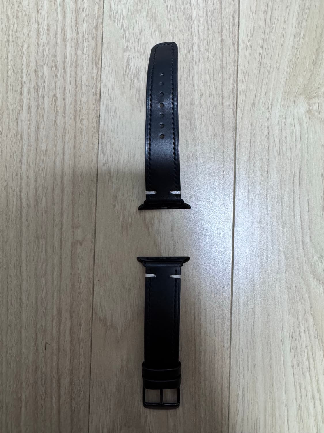 월스와일무브먼트 애플워치 스트랩 (블랙&블랙) 44-46(mm) 상품이미지2