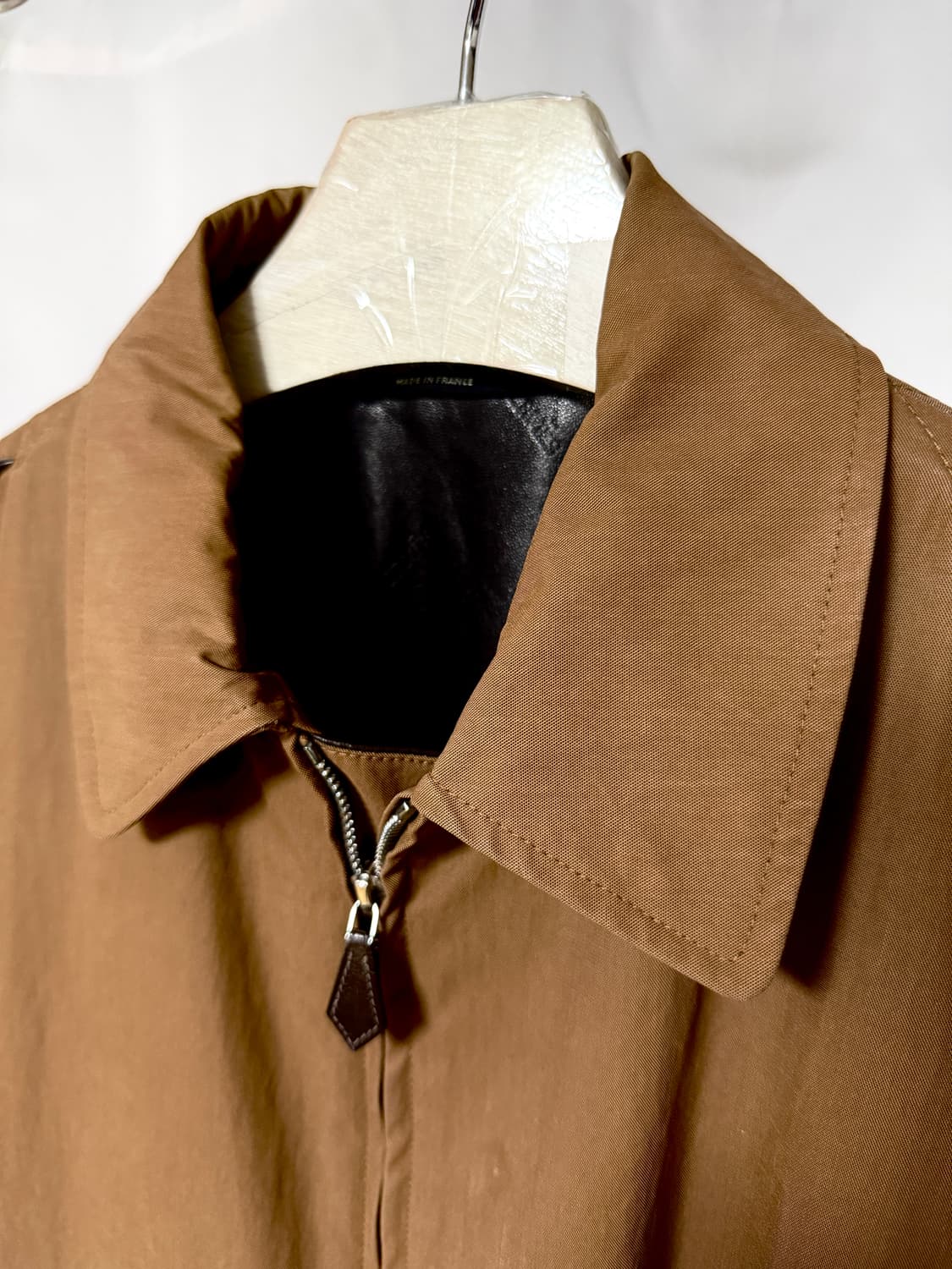 에르메스 2way 밀리터리 사이즈 Zip 레더Mix 자켓 상품이미지3