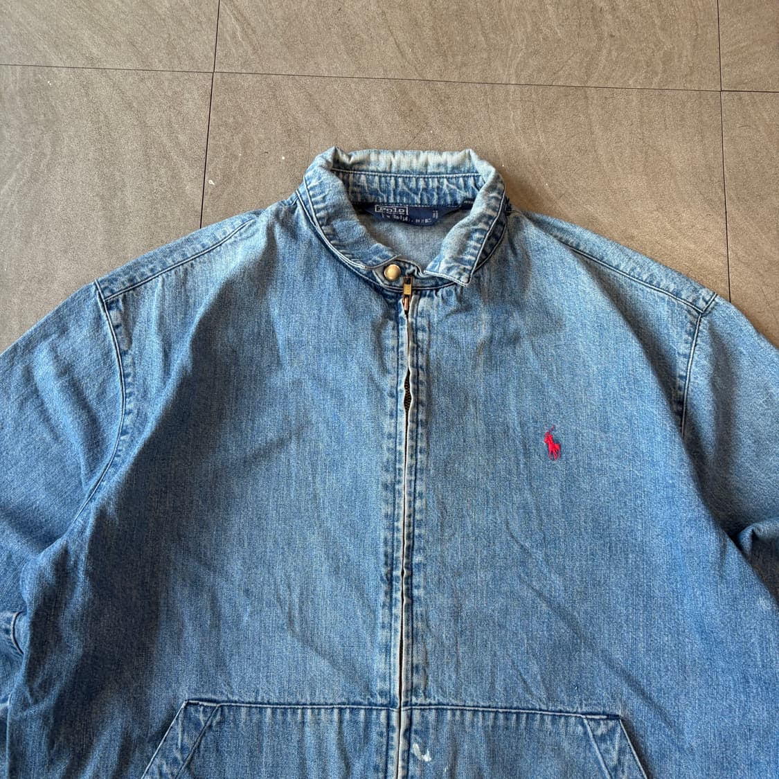 폴로 정품 데님 스윙톱 자켓 상품이미지2