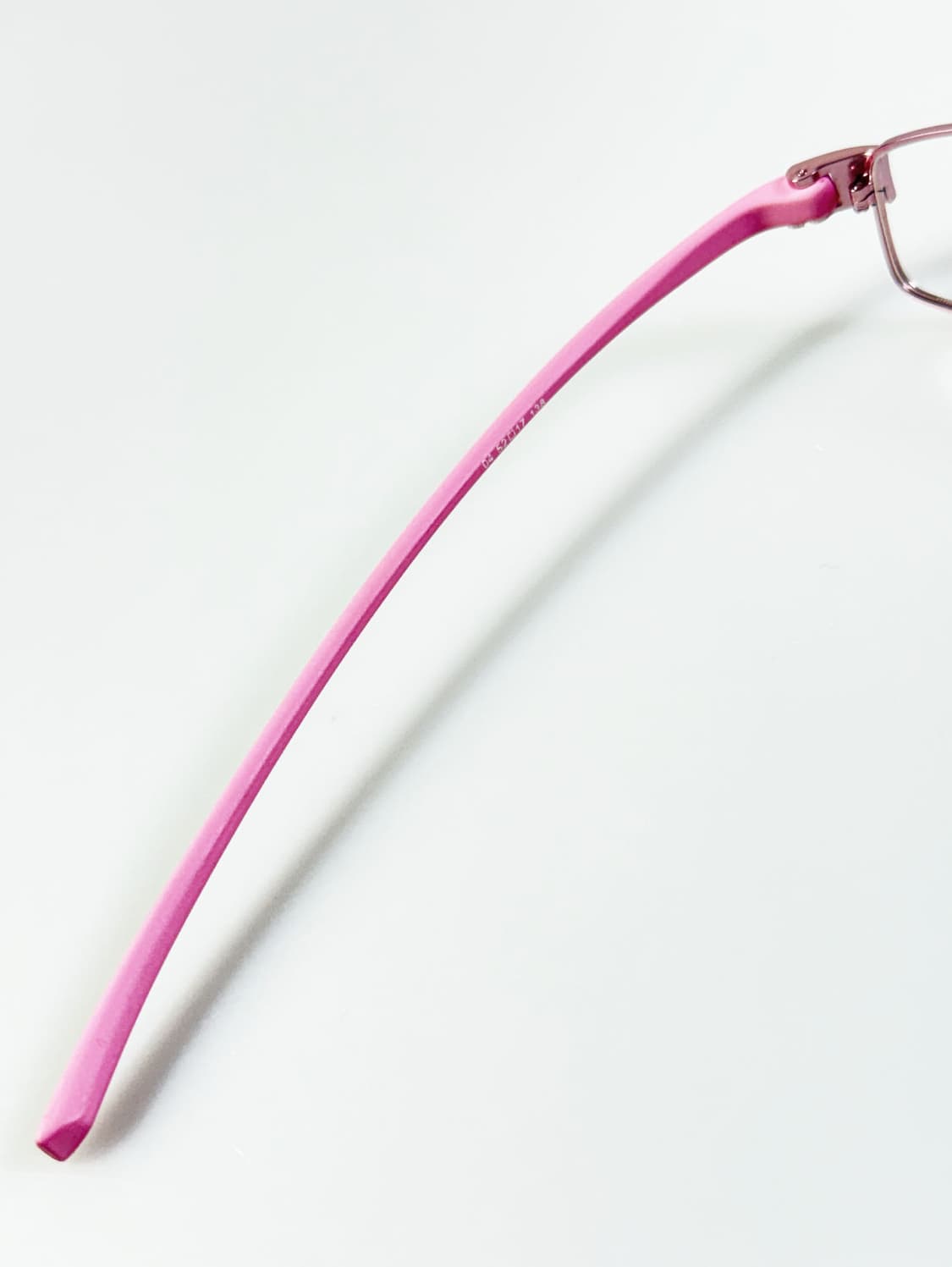 90s PLAYBOY 라이트 핑크 메탈 슬림 스퀘어 빈티지 안경 상품이미지7