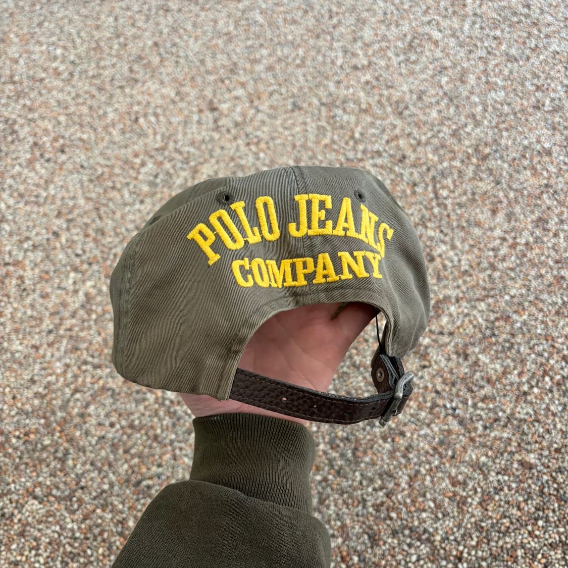 168. 폴로진스 데미지 볼캡 모자 상품이미지2