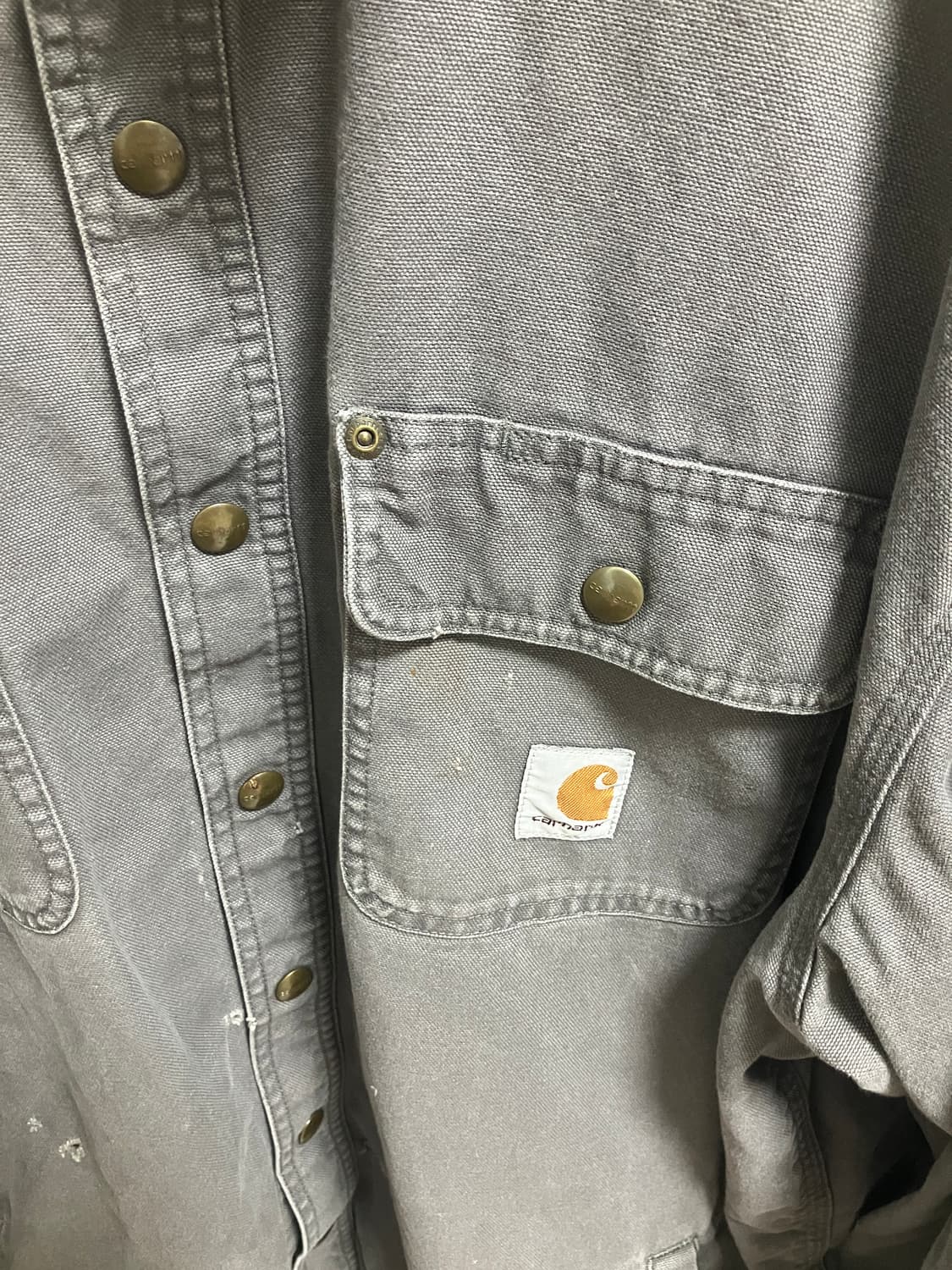 (XL) 칼하트 빈티지 셔츠 자켓 상품이미지3