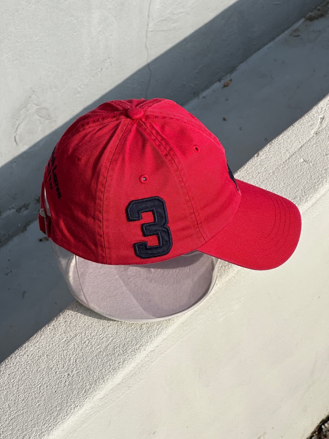 [S-M] 폴로 랄프로렌 빅포니 레드 볼캡 모자 상품이미지3