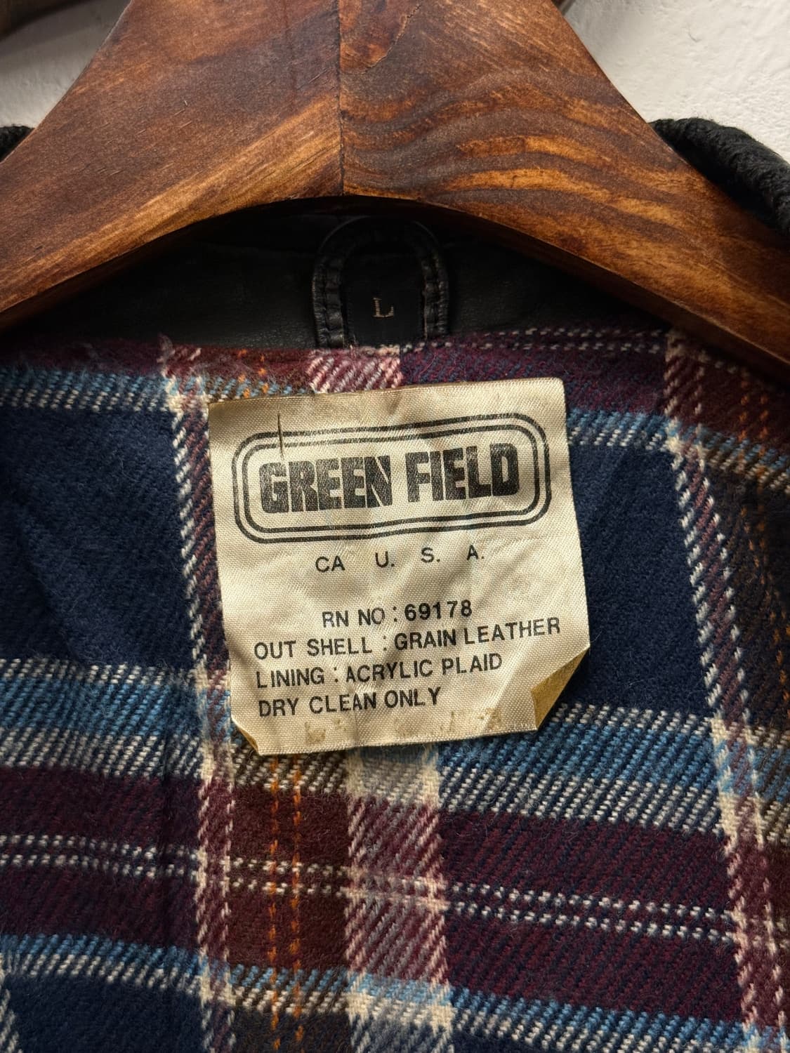 77) GREEN FIELD U.S.A. Grain Leather Bom 상품이미지7