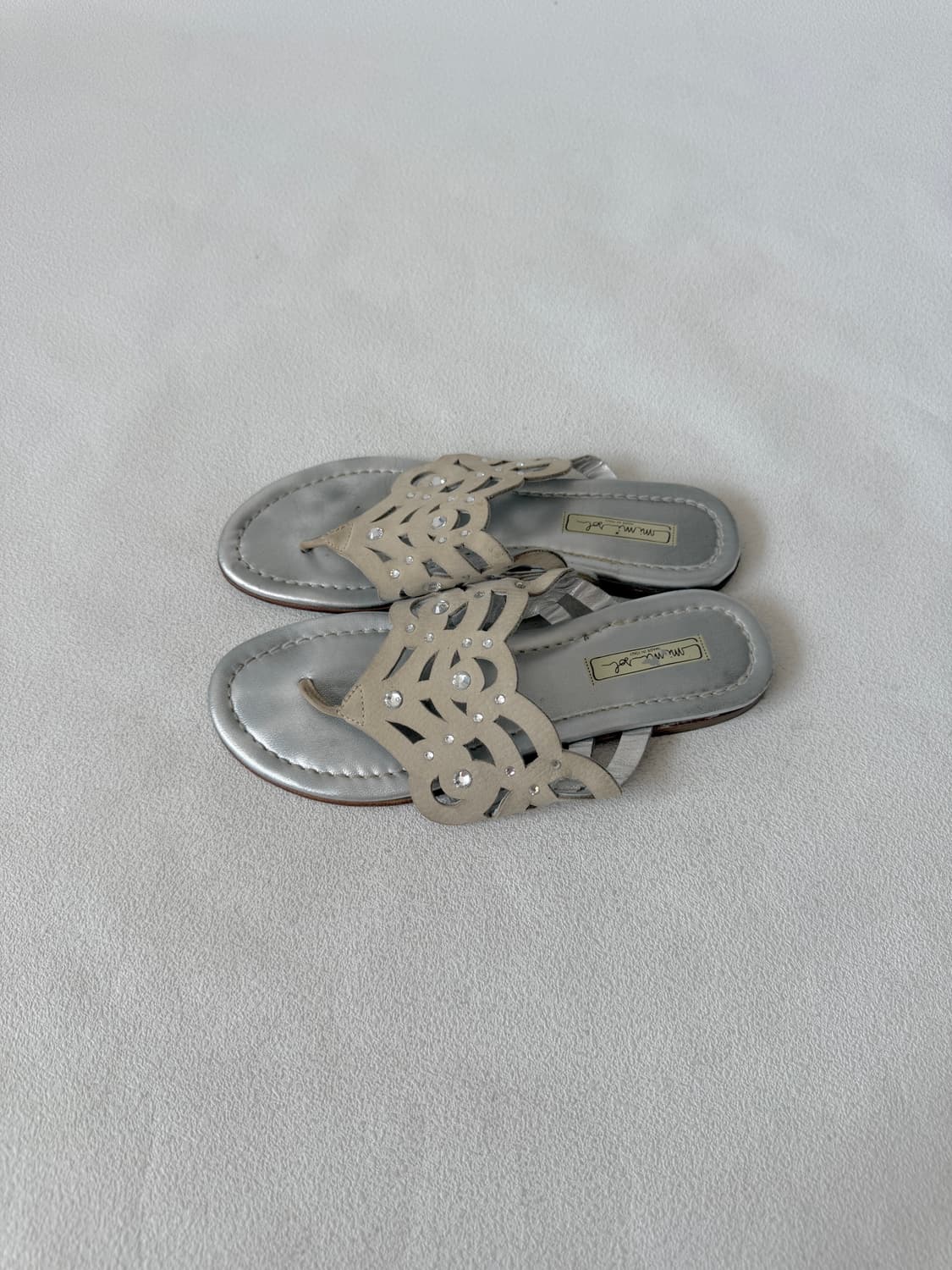 [EUR37]MADE IN ITALY 레더 뮬 샌들 상품이미지1