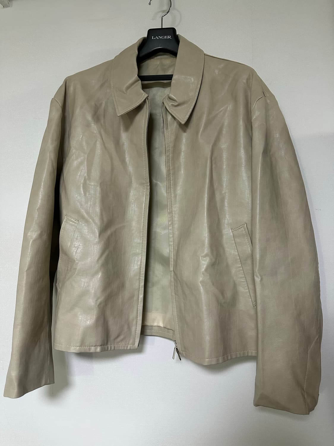 젠틀커버 레더 자켓 L사이즈 상품이미지1