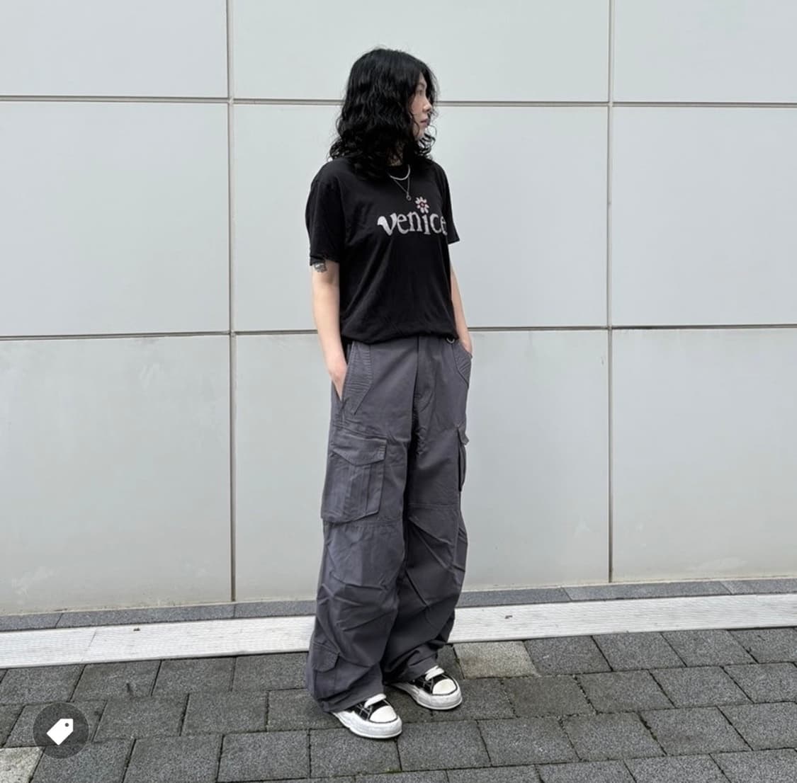 [XL]플레이버리즘 빈티지 카고팬츠 차콜 상품이미지3