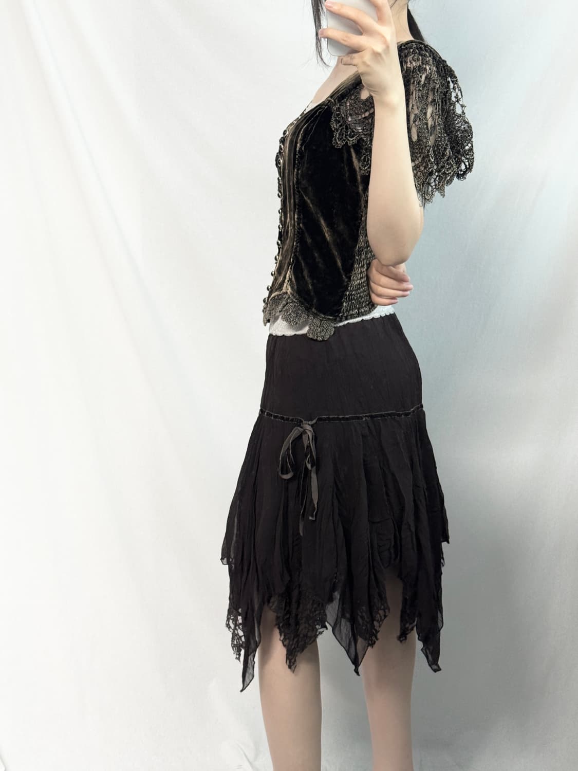 벨벳 페어리 버튼 탑 상품이미지6