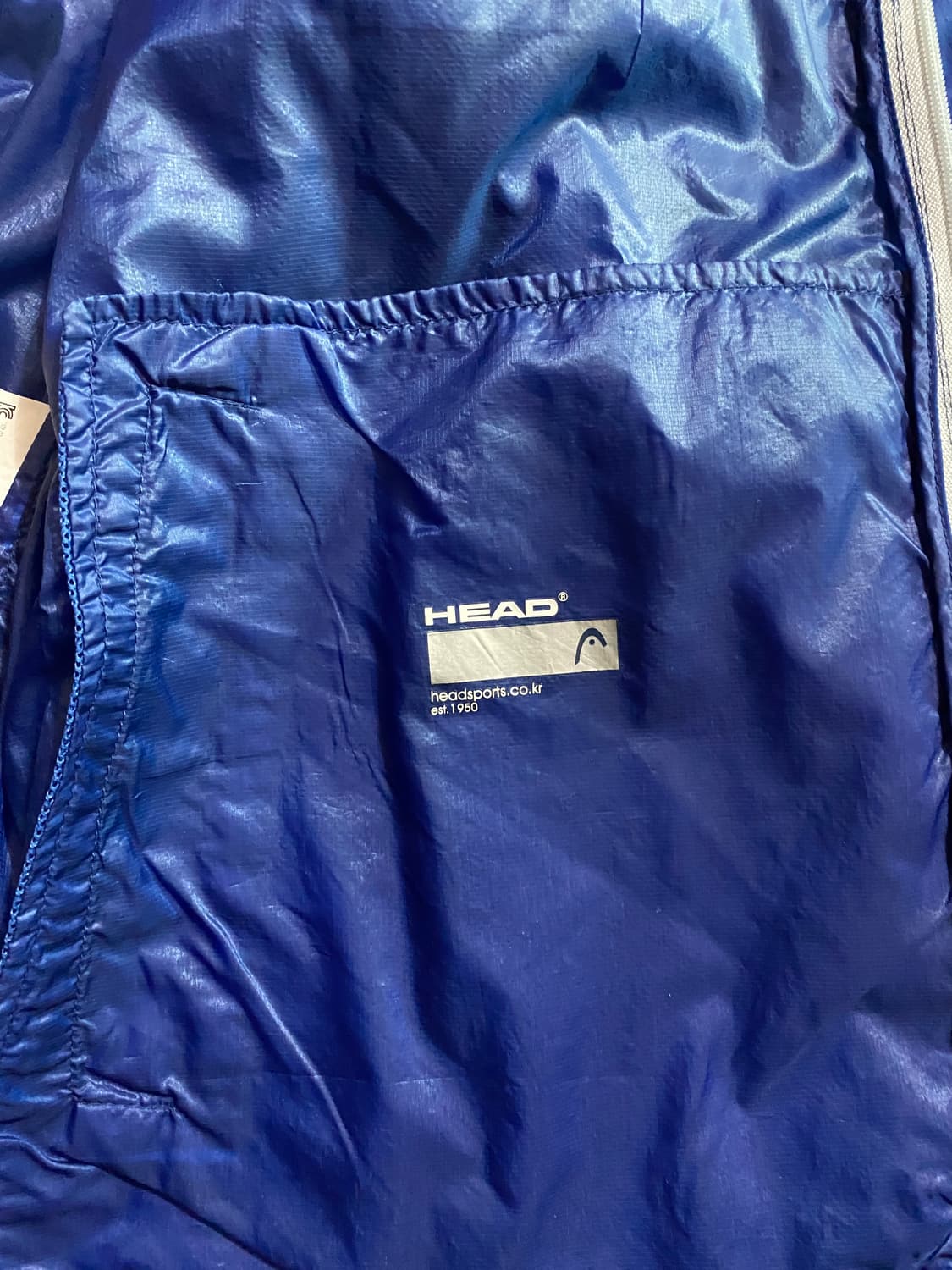 BMW HEAD 파란색 바람막이 105 상품이미지5