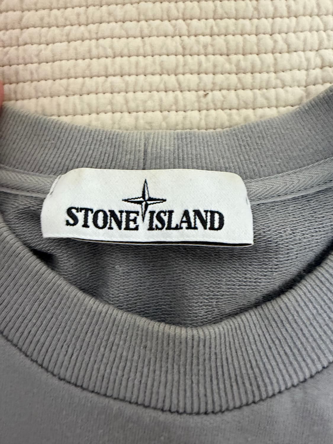 스톤아일랜드 맨투맨 그레이 상품이미지3