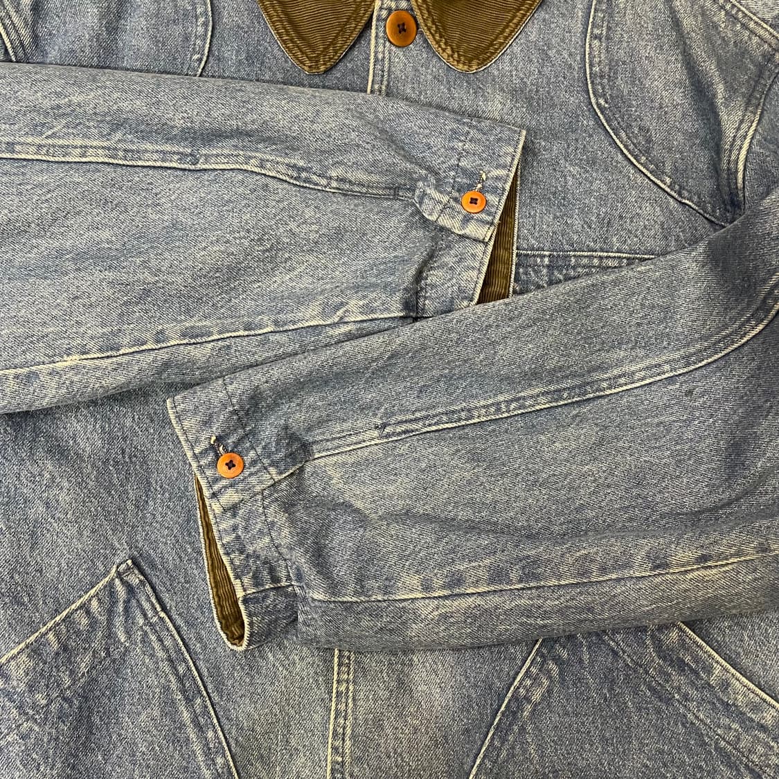  (L) 80s L.L.Bean 엘엘빈 데님 헌팅 자켓 상품이미지4