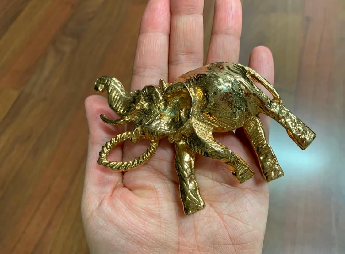 빈티지 코끼리 버클 또는 펜던트 장식 상품이미지2