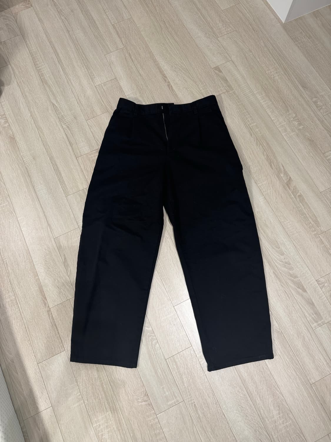 유니클로 C 배럴팬츠S 블랙 상품이미지2