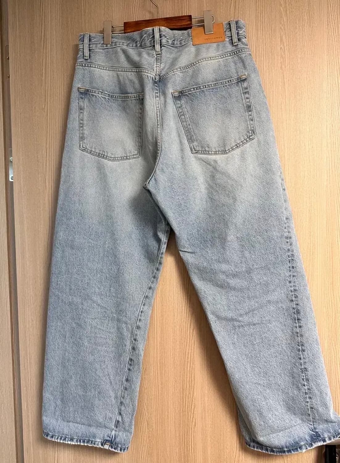 SUNFLOWER 썬플라워 와이드 트위스트 데님 / 36 상품이미지4