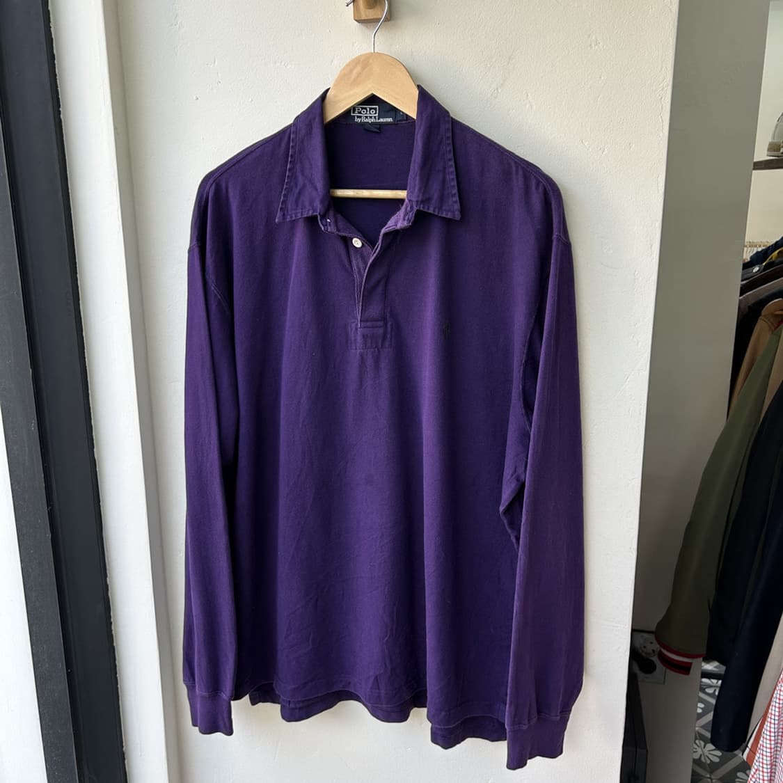 16299 - 폴로 랄프로렌 퍼플 럭비티 상품이미지2