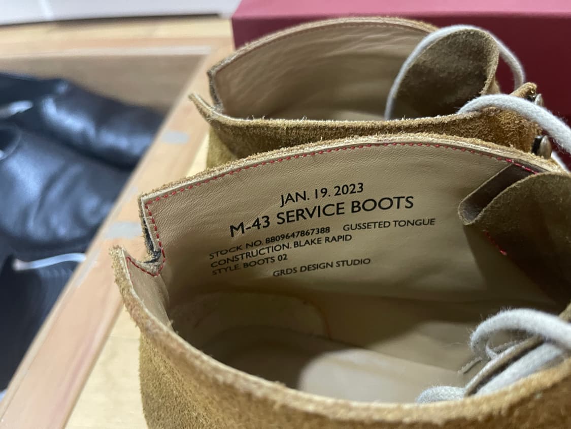 그라더스 부츠02 올리브드랩 260 상품이미지3