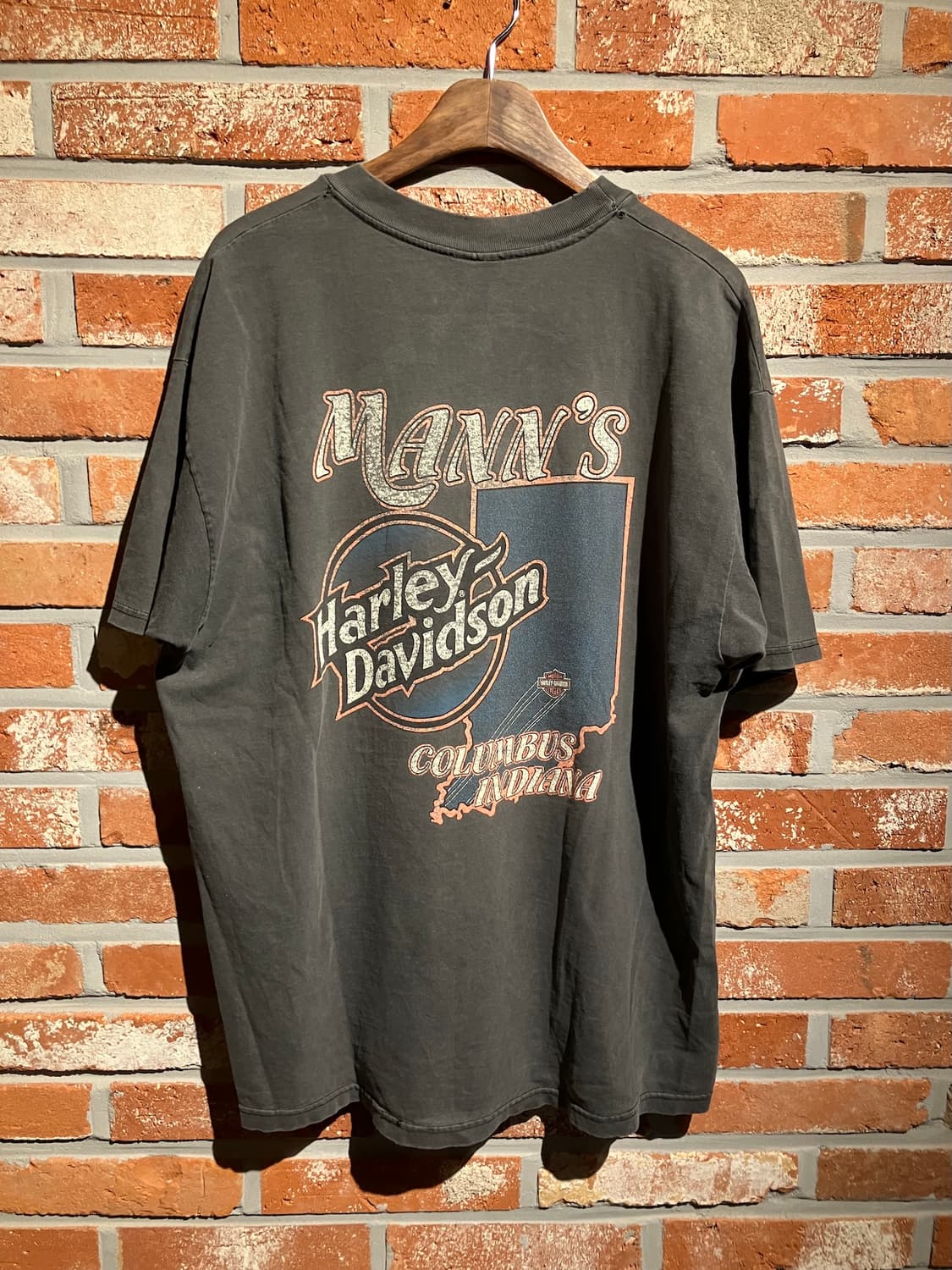90s USA 빈티지 할리 데이비슨 반팔 티셔츠 상품이미지6