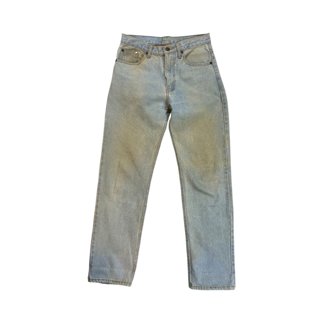 W-S) 랭글러 Wrangler 라이트 워싱 스트레이트 핏 데님 팬츠 B 상품이미지1